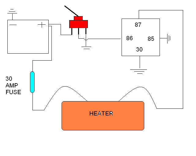 nitrous bottle heater wiring instructions